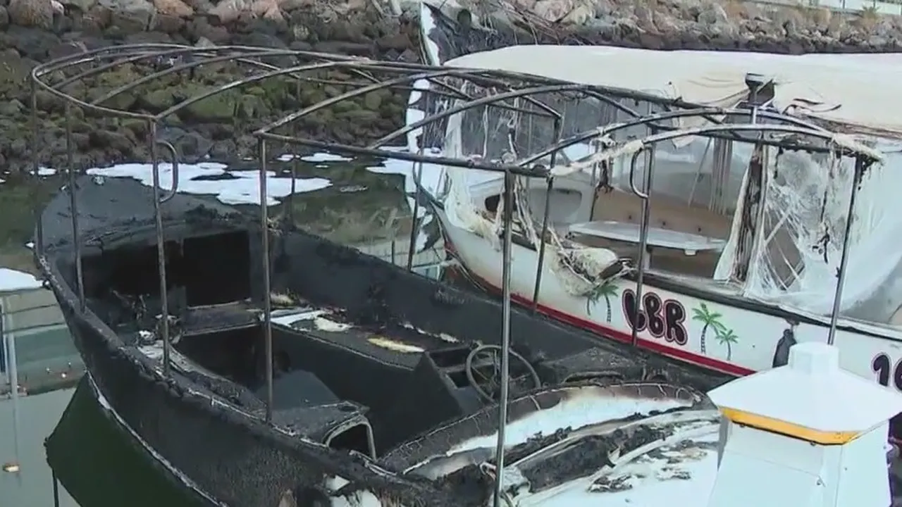 Long Beach Boat Fire - Letterly Journal